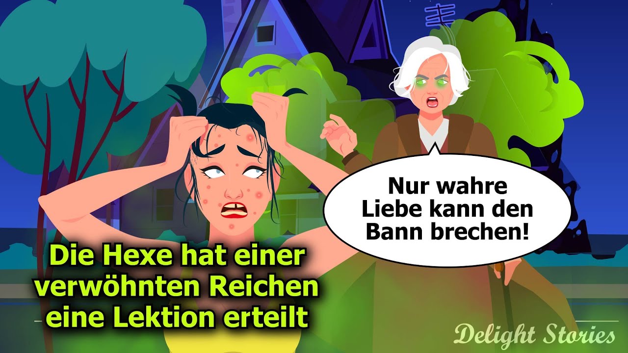 Die Hexe hat mich voll für meine Gier bestraft