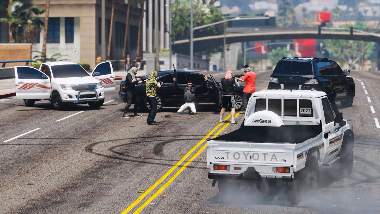 ضابط أهان اخو راعي الشاص ولكن حدث ما لم يكن متوقعأ…. قراند 5 - GTA V