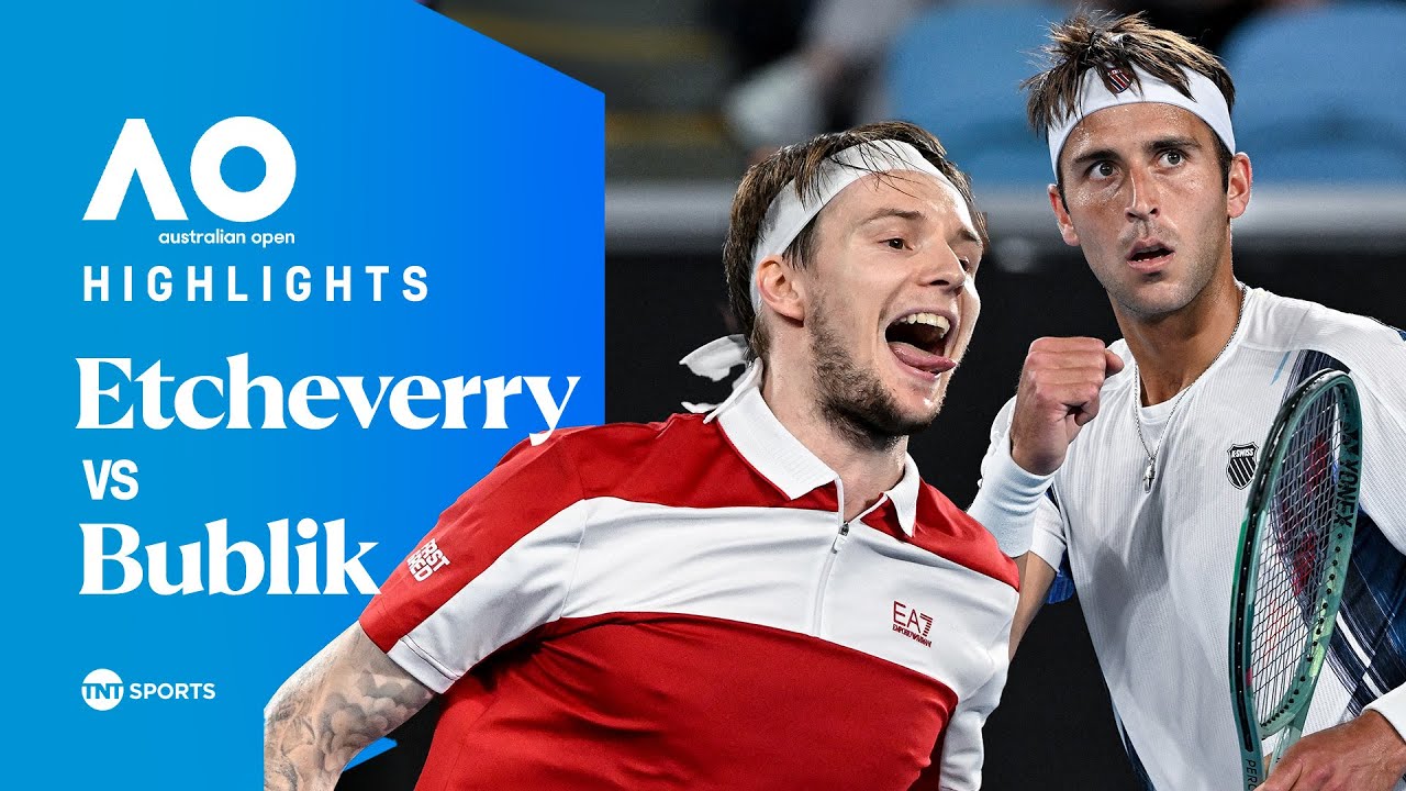 Alexander Bublik vs Tomás Martín Etcheverry | Round Three | Australian Open 2026 Highlights 🇦🇺