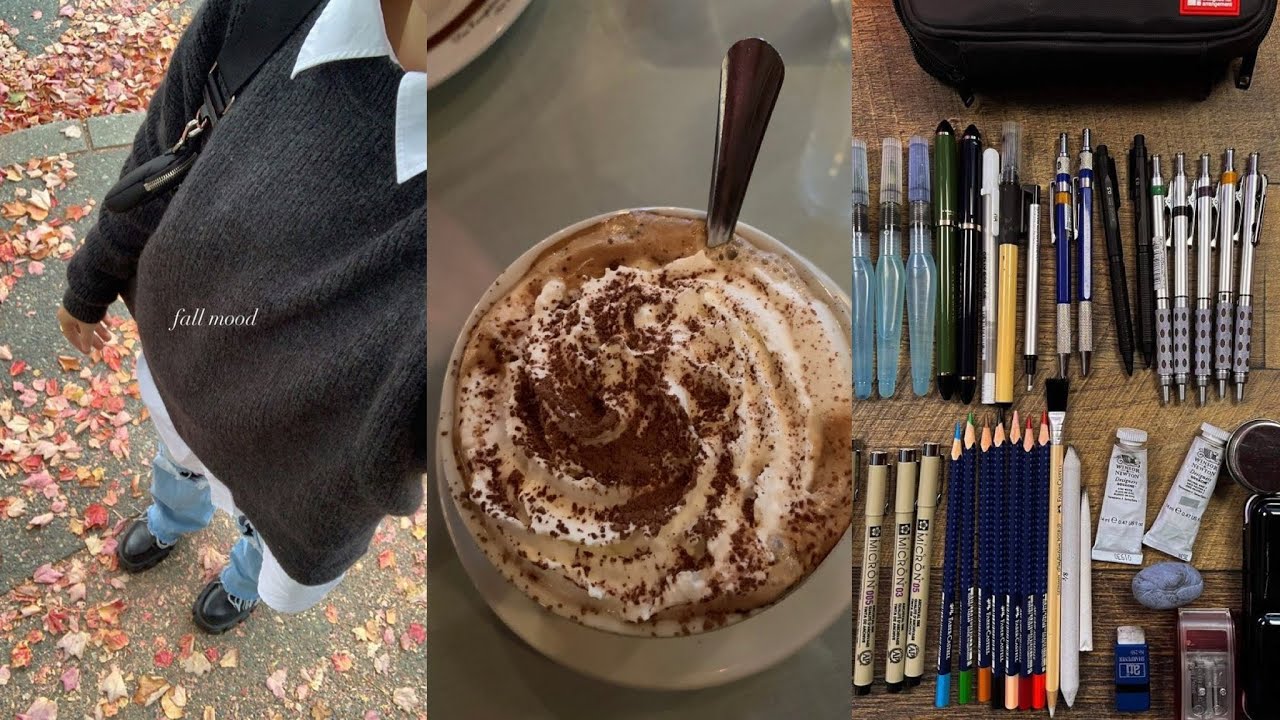 pov: you’re romanticizing school 🍂☕️