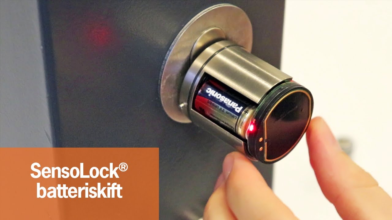 SensoLock® batteriskift | Scantron
