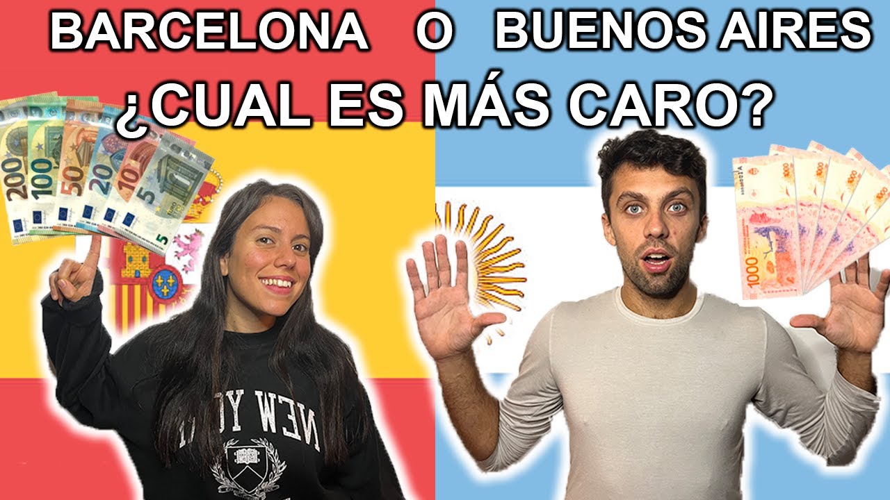 &iquest;CU&Aacute;L ES EL COSTO DE VIDA EN BUENOS AIRES? Lo comparamos con Espa&ntilde;a 🇪🇸 y les mostramos la ciudad