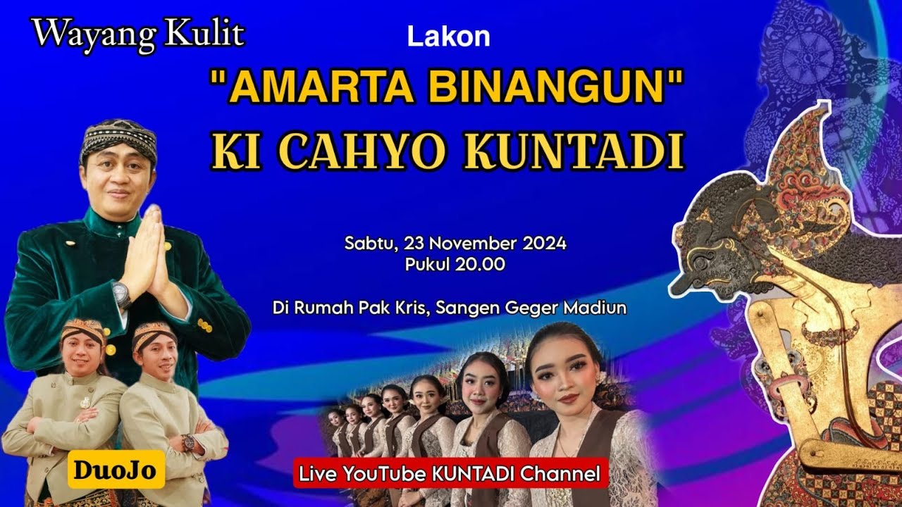 #WAYANG KULIT KI CAHYO KUNTADI || LAKON 