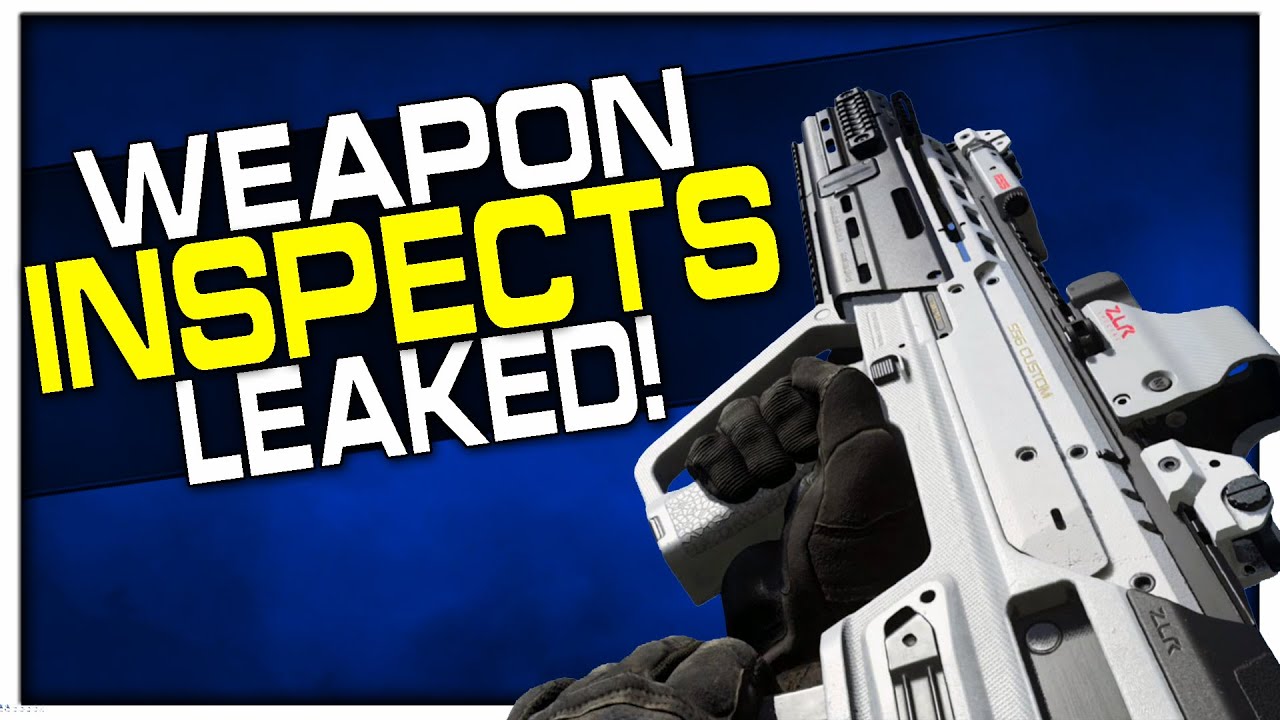 Weapon Inspects Leaked! + Intervention & R700?! (Modern Warfare)
