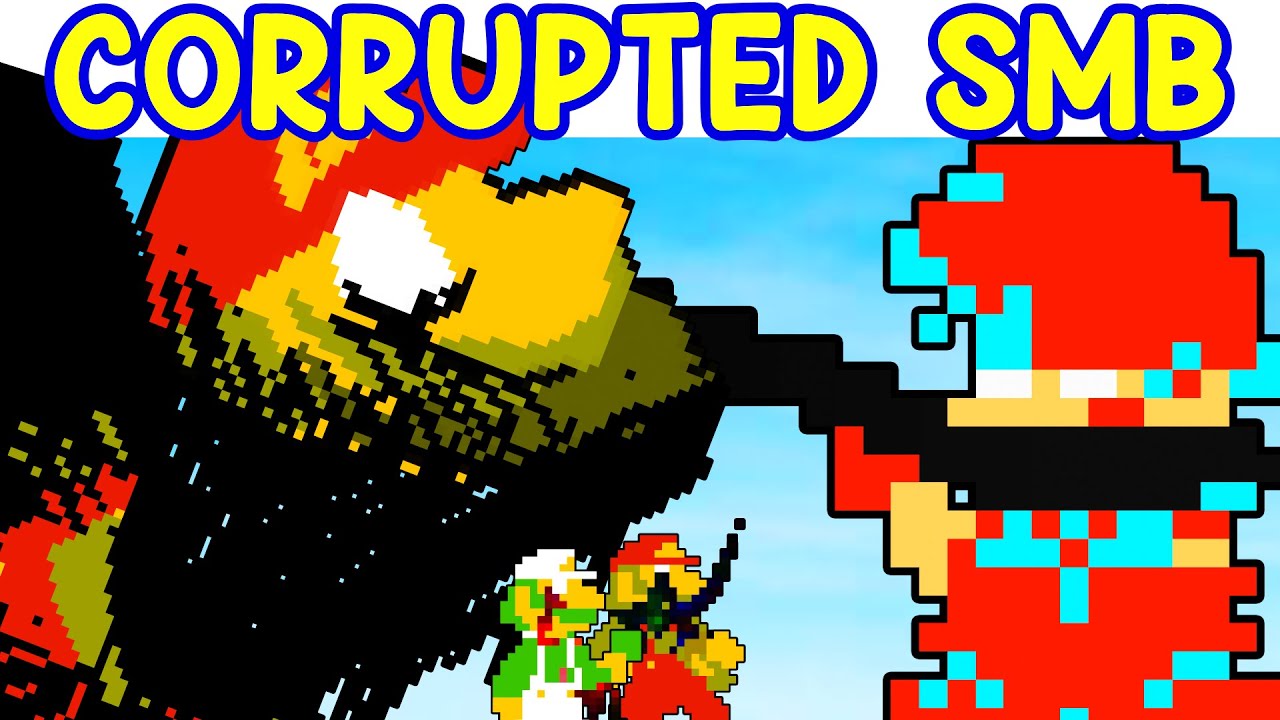 FNF 8-Bit Madness V1 (Pibby Glitch Classic Mario Brothers) Full Mod