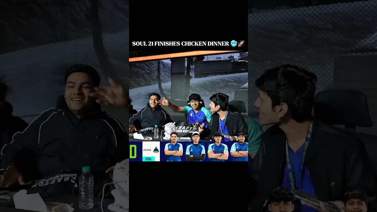 Soul 21Finishes Chicken Dinner in Bmsd🥶🚀.. #bgmi #soulesports #goblin