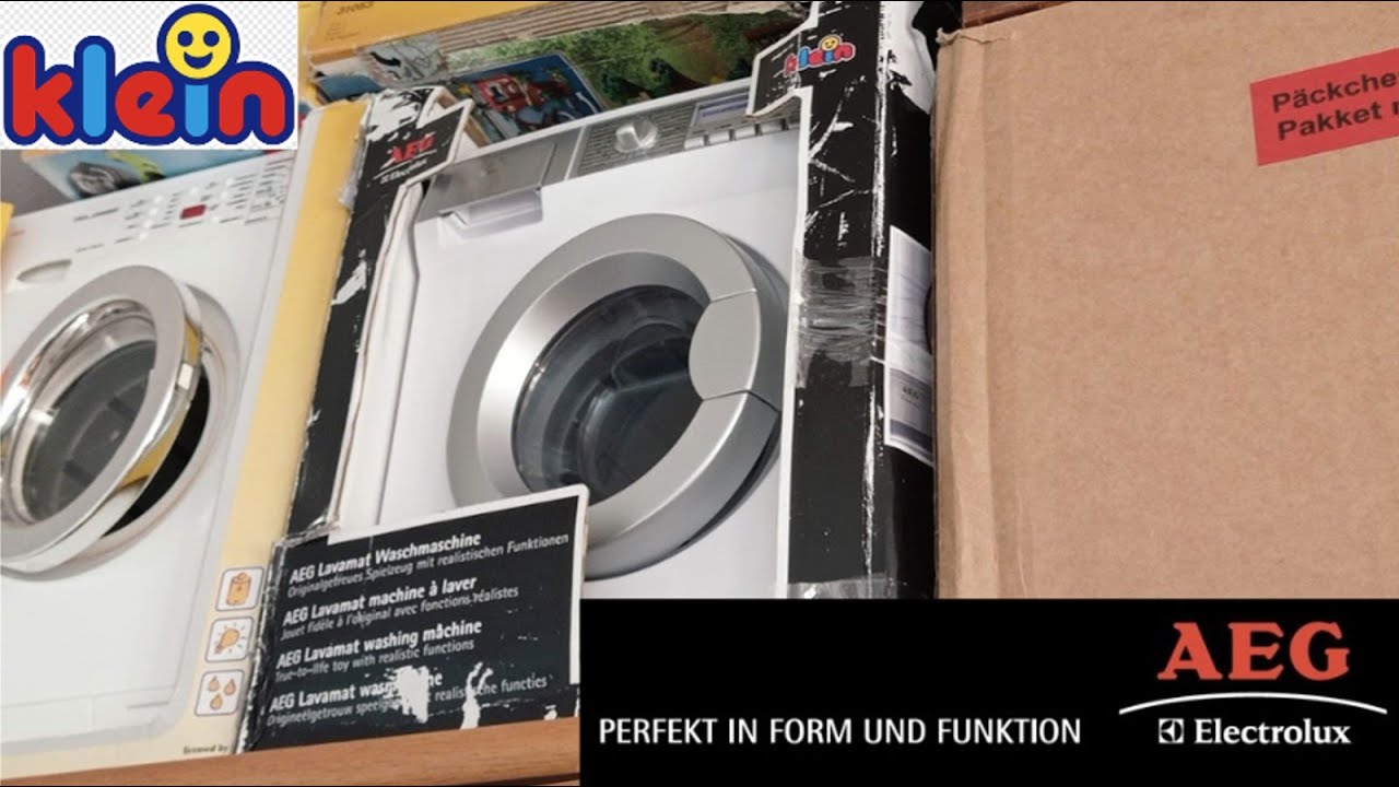 (Theo Klein 6937) Waterproof AEG/Electrolux Lavamat 84950 - Review and Demonstration