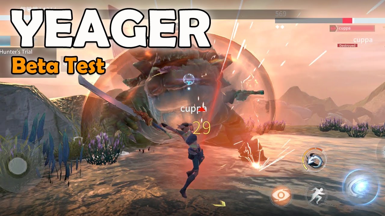 Gameplay Walkthrough Yeager MMORPG Mobile Games ( Android )