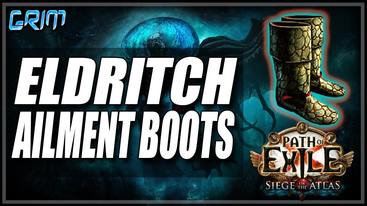 [PoE 3.17] Crafting Eldritch Avoid Ailment Boots Step by Step