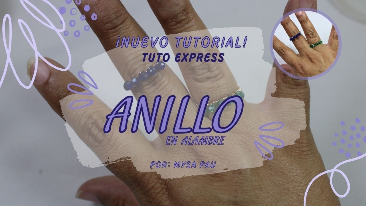 Anillo en alambrismo desde cero | Tutoexpress fácil y rápido ✨💍