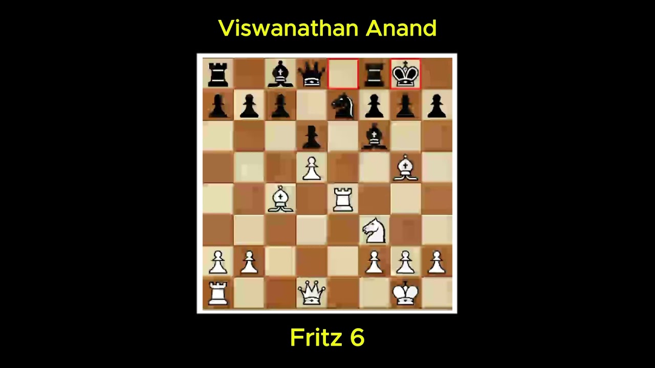 Anand vs Fritz 6 | Siemens Man-Machine Rematch 1999 | Human vs Computer Clash ♟️