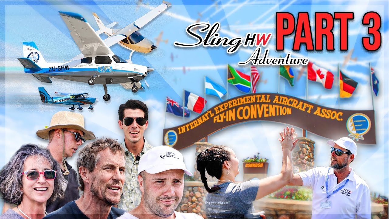 Bahamas to Oshkosh: 3x Sling High Wing TSi Formation Adventure (PART 3)