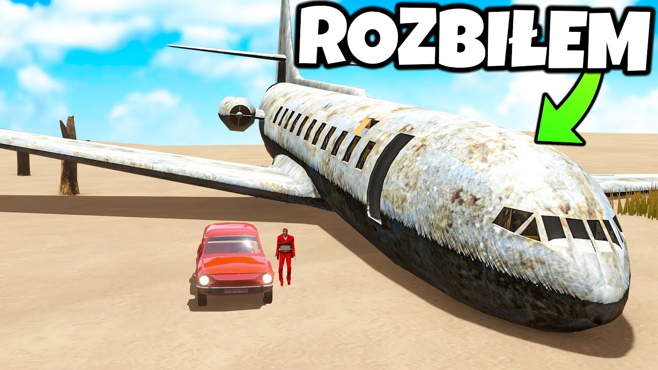 ❄️ ZNALAZŁEM OGROMNY SAMOLOT NA PUSTYNI! KTOŚ BYŁ W ŚRODKU! | THE LONG DRIVE |