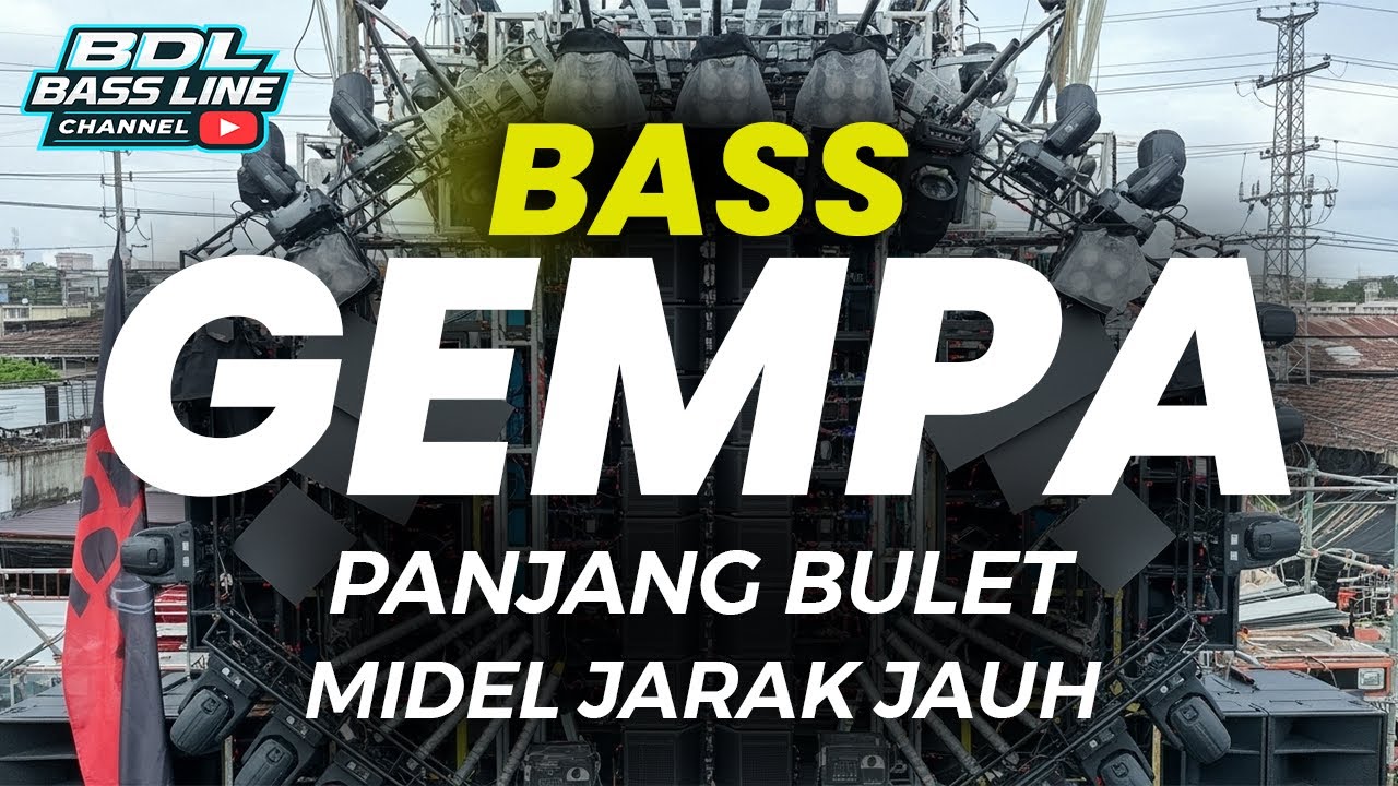 DJ CEK SOUND BASS GEMPA TERBARU 2025 PALING NJEDUG