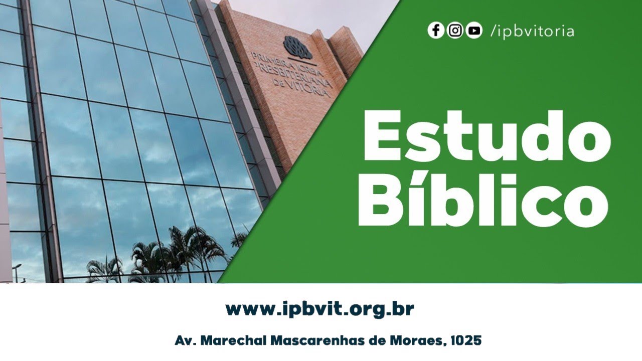 Estudo B&iacute;blico - Rev. Jailto Lima
