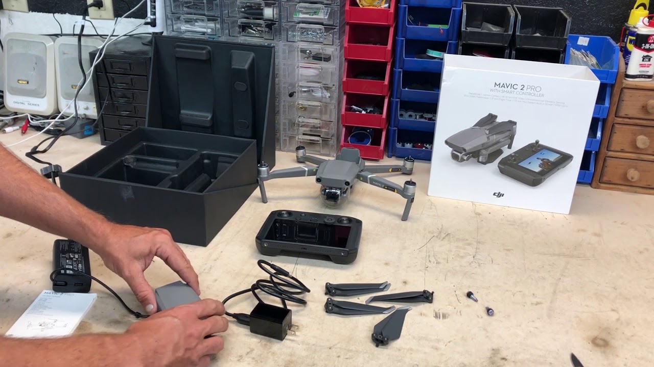 DJI Mavic Pro 2 with Smart Controller Unboxing & First Flight Drone Flying