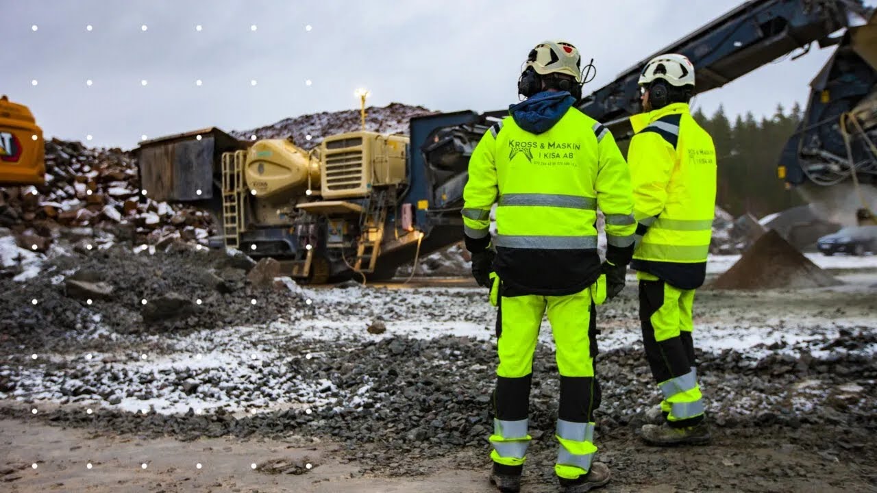 Kross & Maskin i Kisa secures aggregates production with Lokotrack LT120 and MX jaws