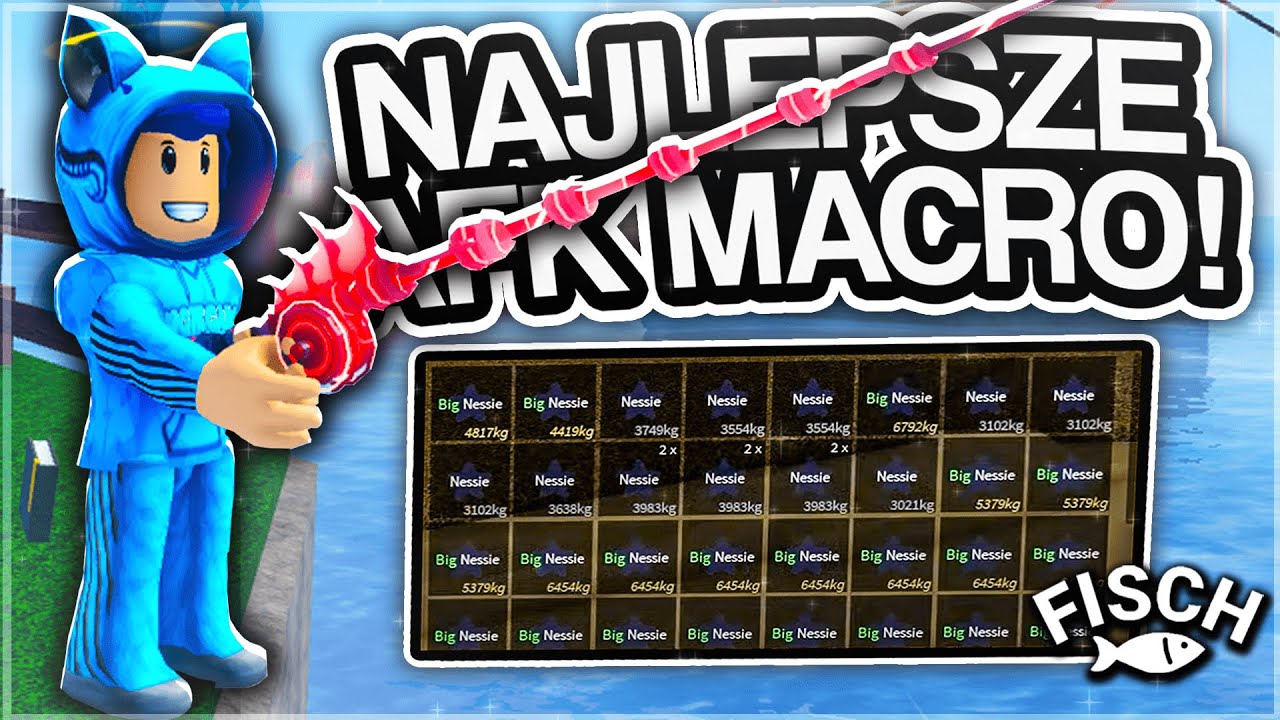 NAJLEPSZA AUTOFARMA i MACRO! JAK NAPRAWIĆ BŁĘDY MACRO W Fisch Roblox!