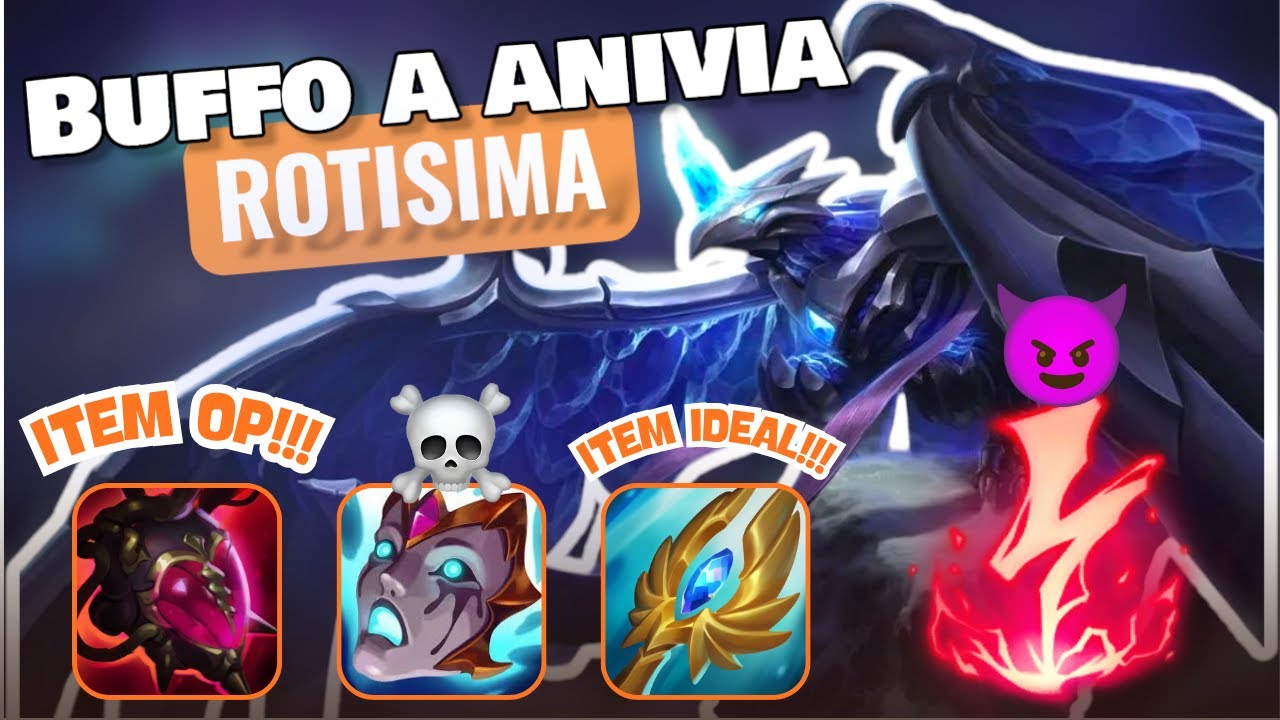 Probando el nuevo BUFF de ANIVIA Mid (Ahora sí vale la pena)
