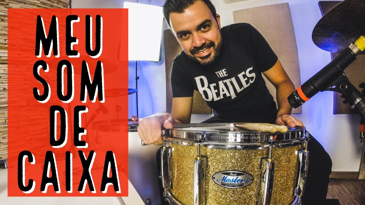Meu Som de Caixa para WORSHIP usando uma Pearl Masters 14x6'5