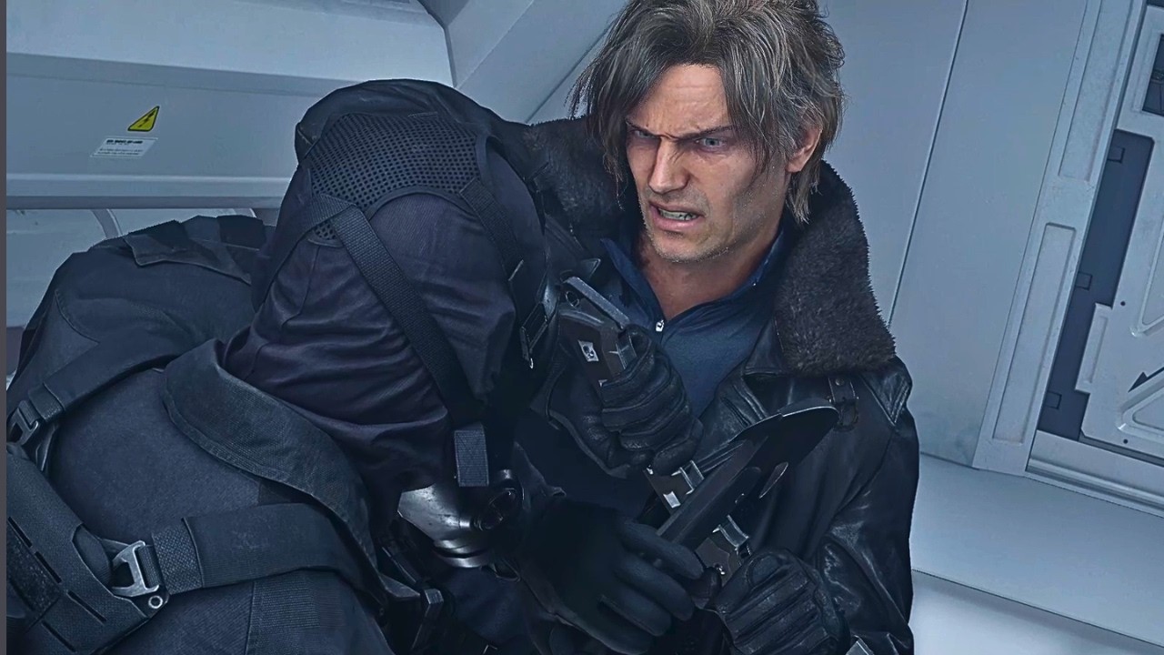 Leon vs The Commander insanity, resident evil 9 requiem