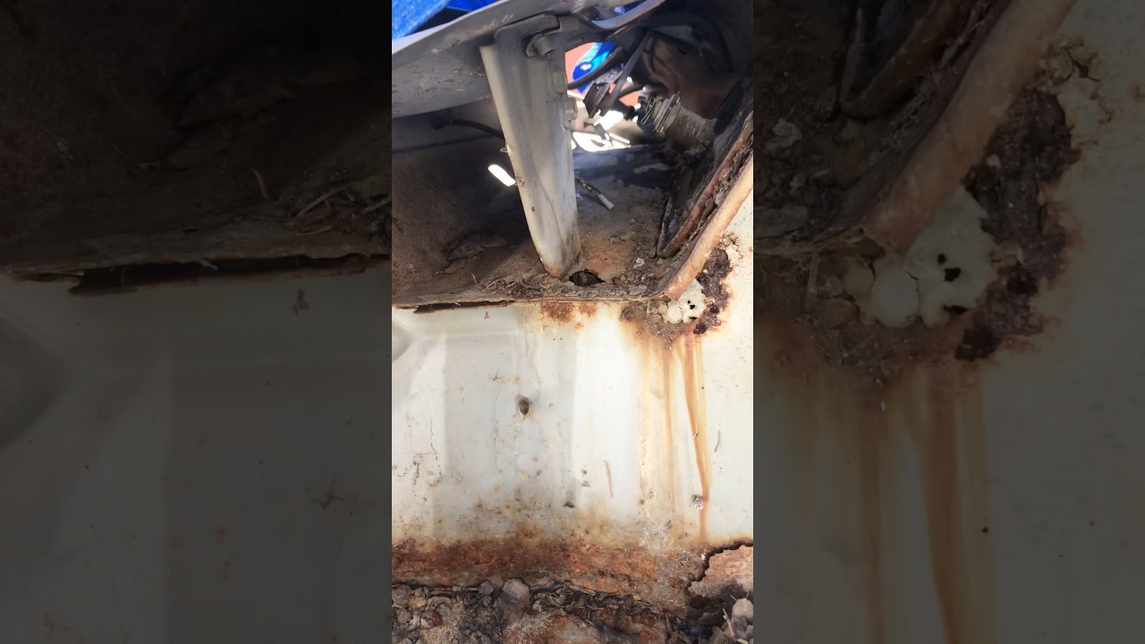 #rust nightmare. #build #vanlife #vandiaries #overlander #blacksheep #barbie #vanbuild #van