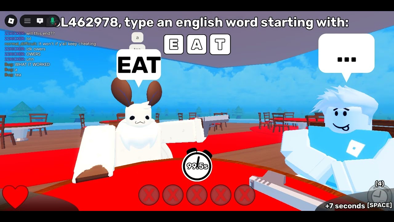 playing last letter!