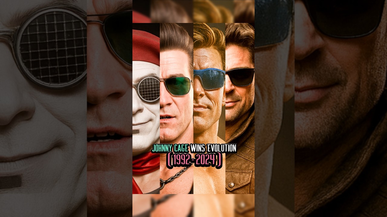 Джонни Кейдж побеждает от Mk2 до Mk1. Хаос правит #mortalkombat