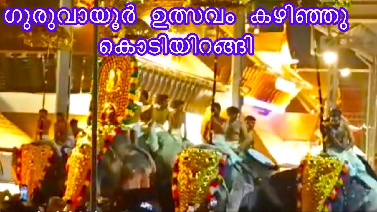ഗുരുവായൂർ  ഉത്സവകാഴ്ചകൾ  മനോഹരം 