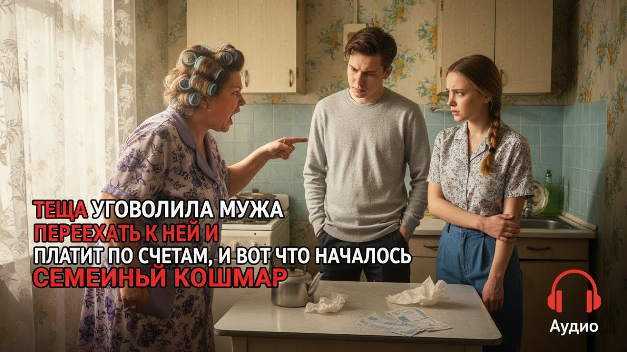СВЕКРОВЬ УГОВОРИЛА МУЖА ПЕРЕЕХАТЬ К НЕЙ И ПЛАТИТЬ ПО СЧЁТАМ, И С ЭТОГО НАЧАЛСЯ СЕМЕЙНЫЙ КОШМАР