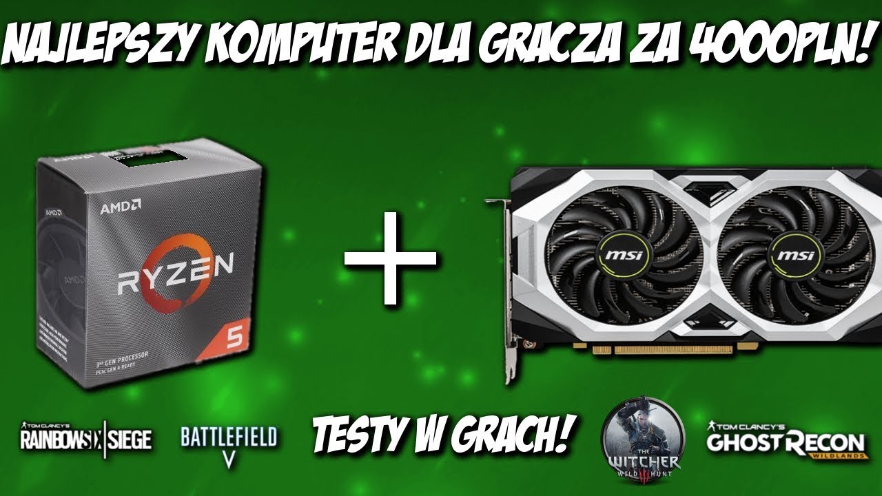 🎮KOMPUTER DLA GRACZA ZA 4.000ZŁ| +TESTY W GRACH!🔥 *wypasiona maszyna*