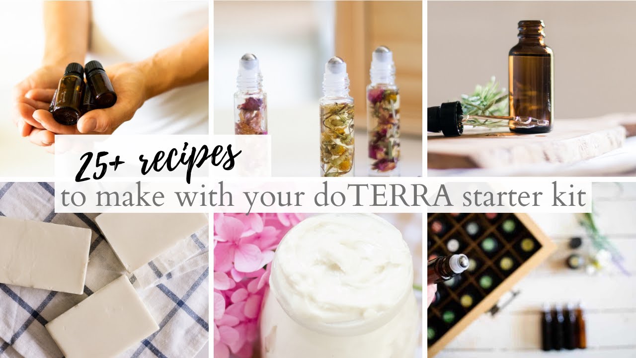 25 Recipes to Make with Your DoTERRA Starter Kit