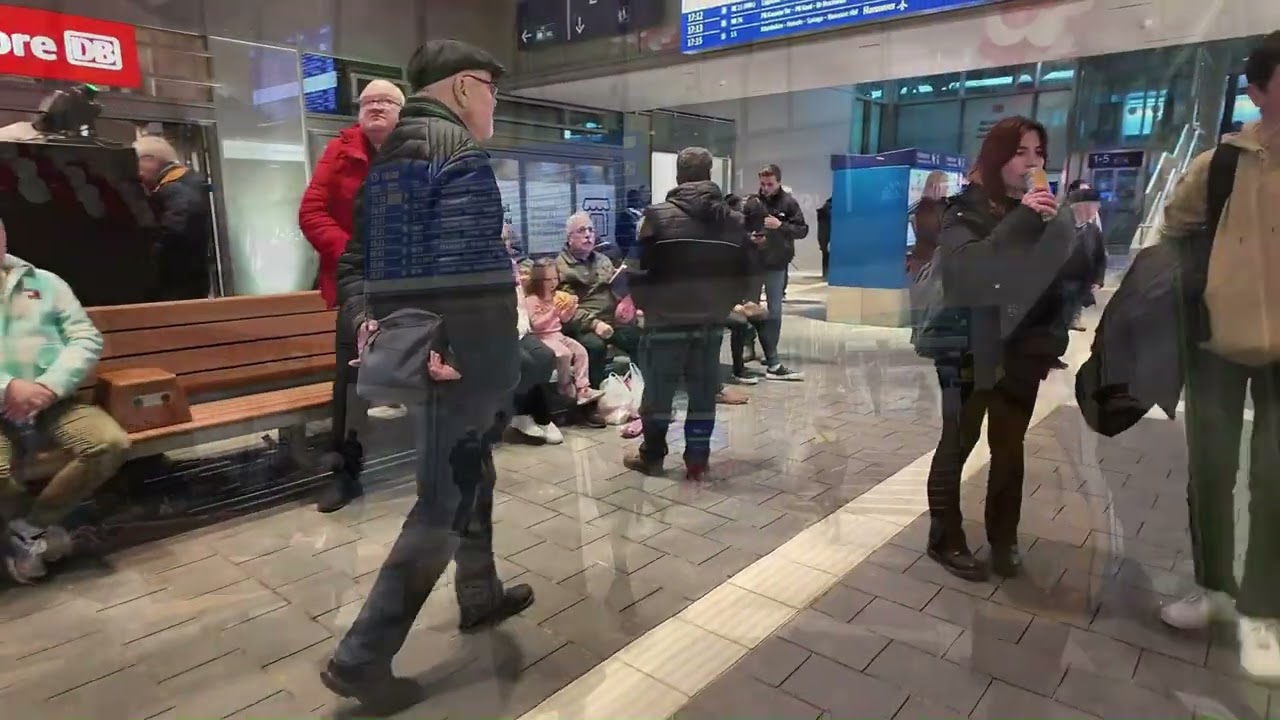 Ein Rundgang durch den neuen Paderborner Hauptbahnhof 30.1.2024