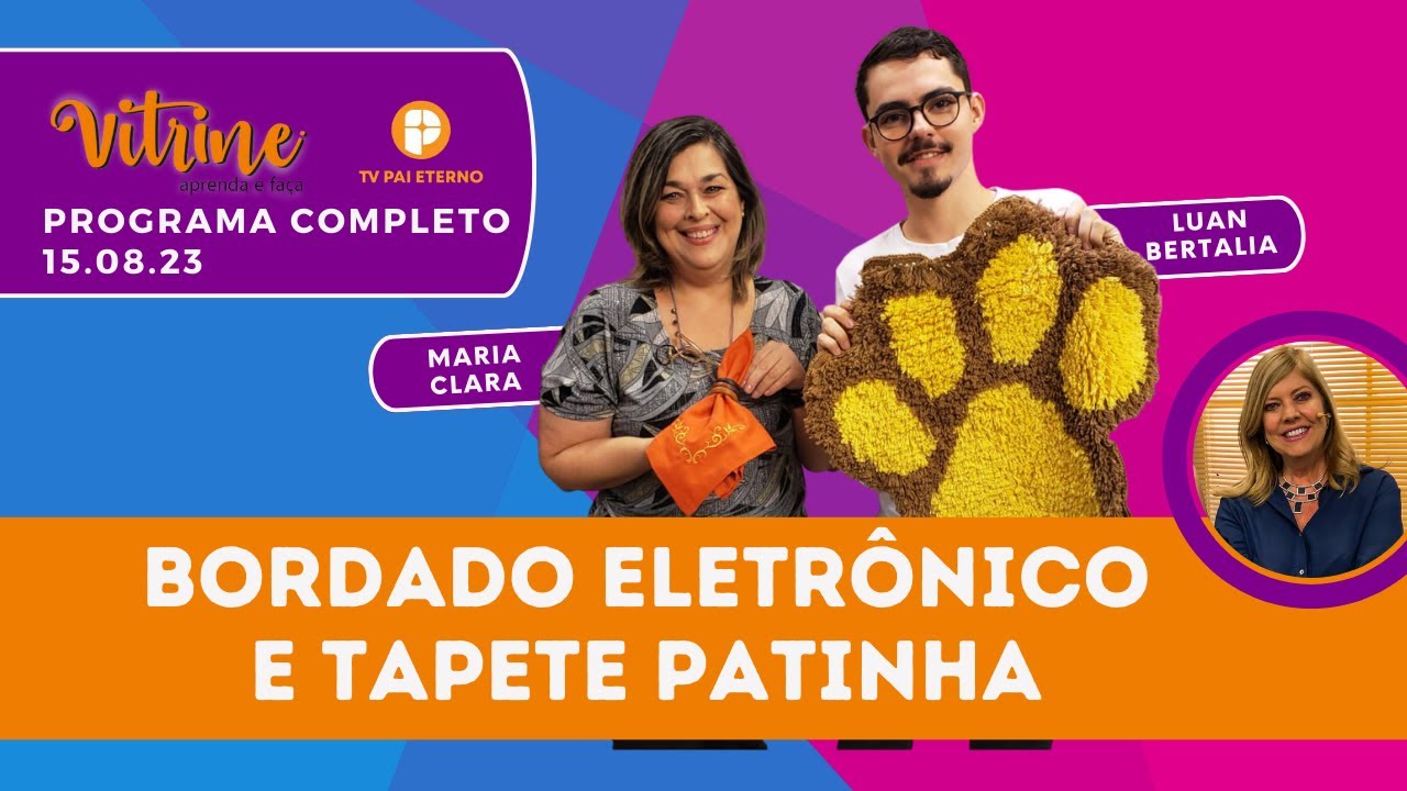 Claudia Pacheco recebe Maria Clara e Luan Bertalia no Vitrine Aprenda e Fa&ccedil;a