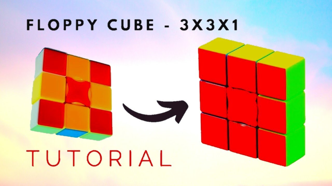 Como RESOLVER o FLOPPY CUBE ou CUBO 3x3x1