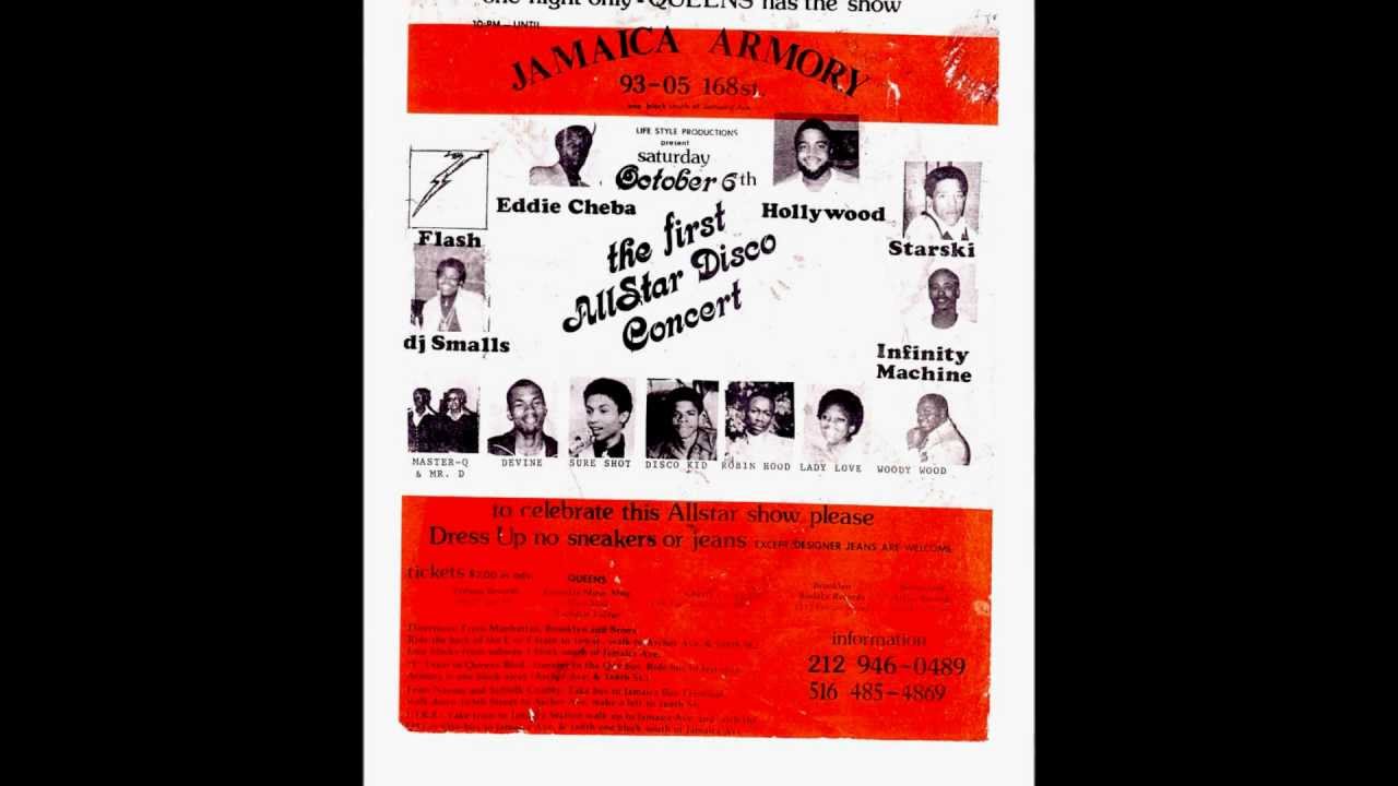 Jamaica Armory 1979 Grandmaster Flash & Kurtis Blow
