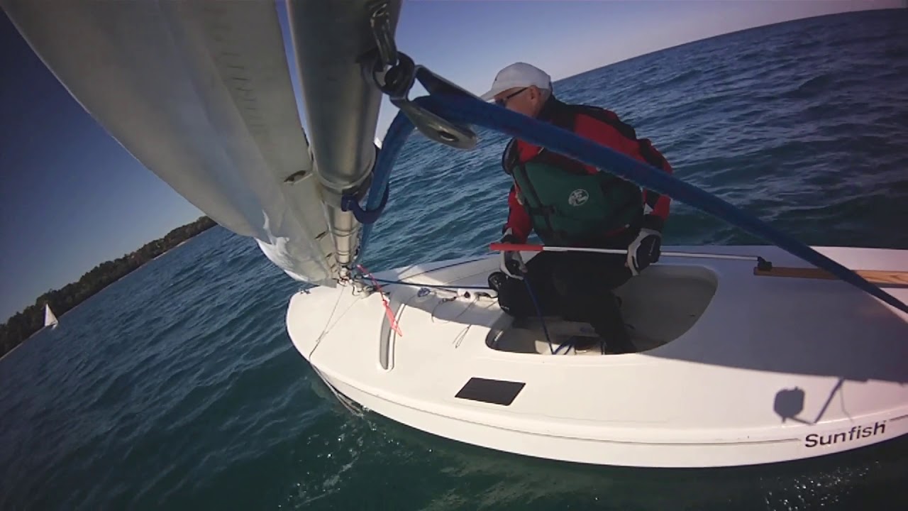 Rigging a Sunfish Sailboat Part 2 Rev1