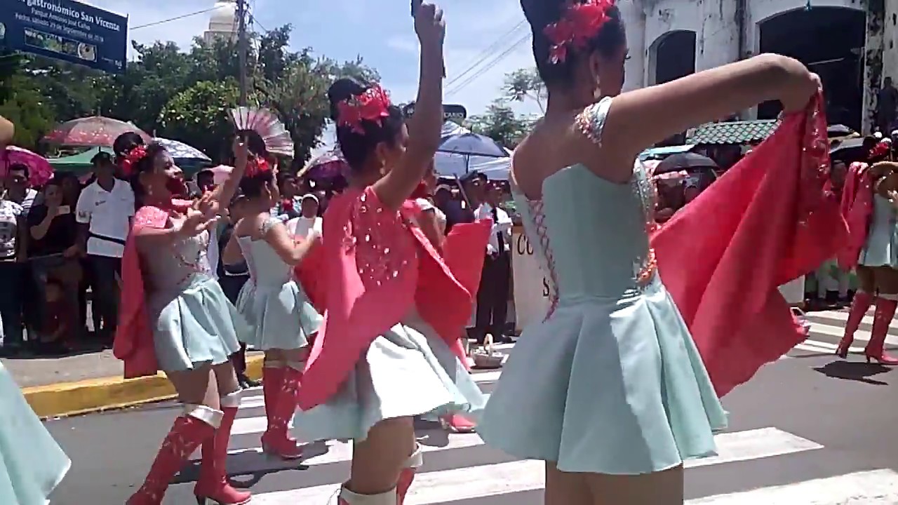 Colegio Eucarístico 1° lugar Banda y Cachiporras 2018 San Vicente festival de bandas