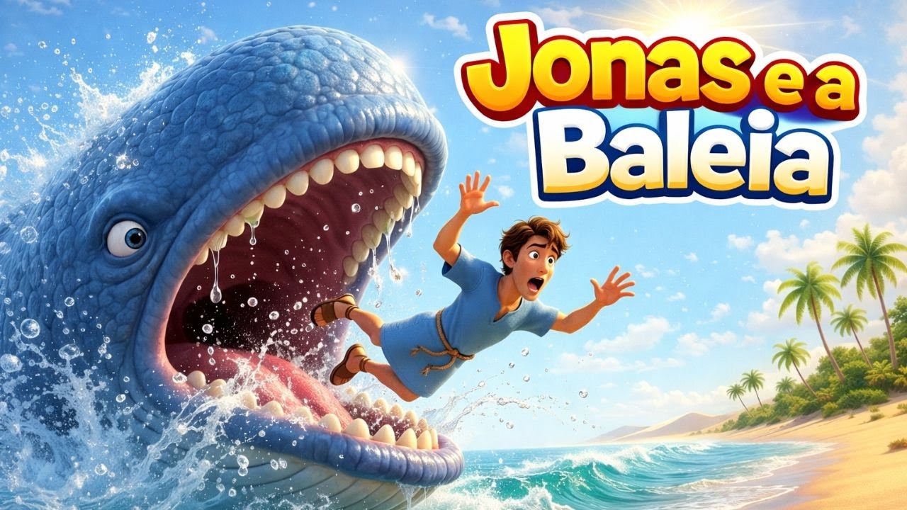 Jonas e a Baleia - Música Cristã Infantil - Histórias biblicas para crianças