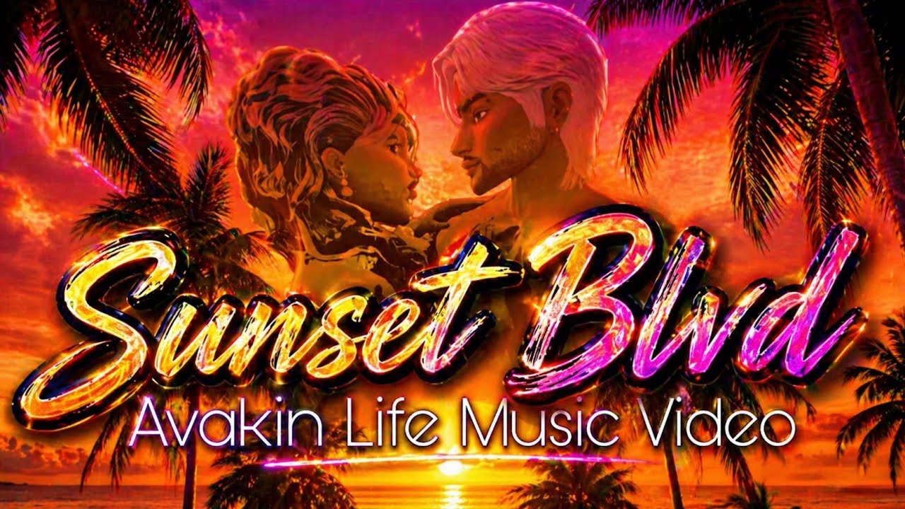 Sunset Blvd - Selena Gomez | Avakin Life Music Video 