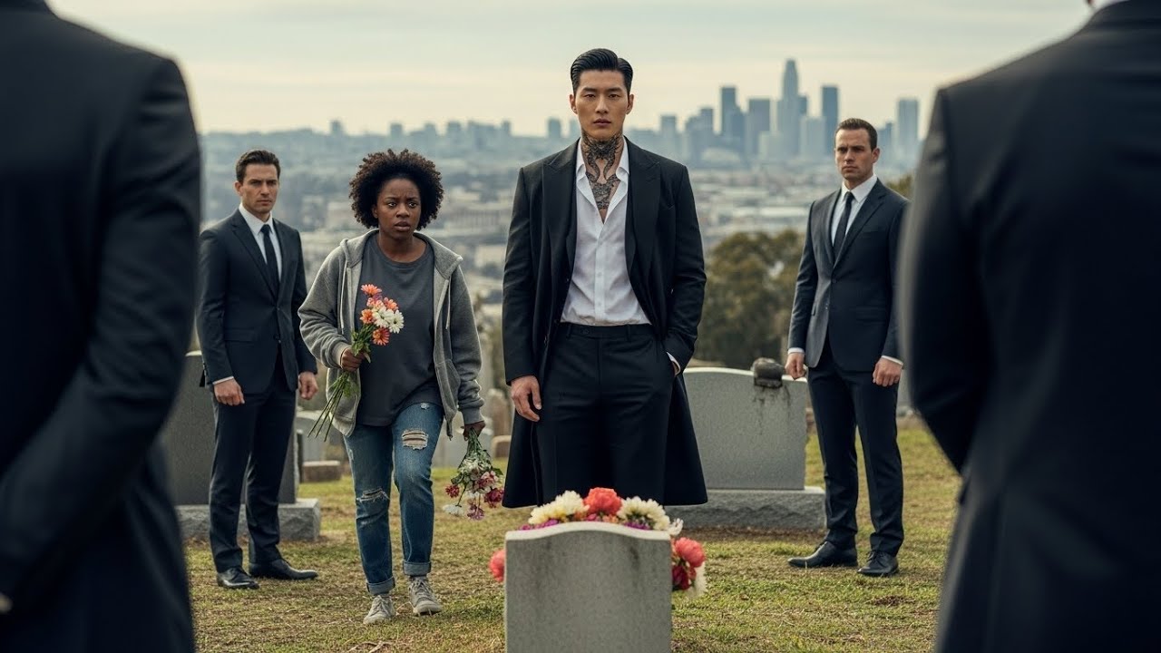 Poor Girl Found Men In Suits Surrounding Her Mother's Grave —The Korean Mafia Boss Was Paying  ...