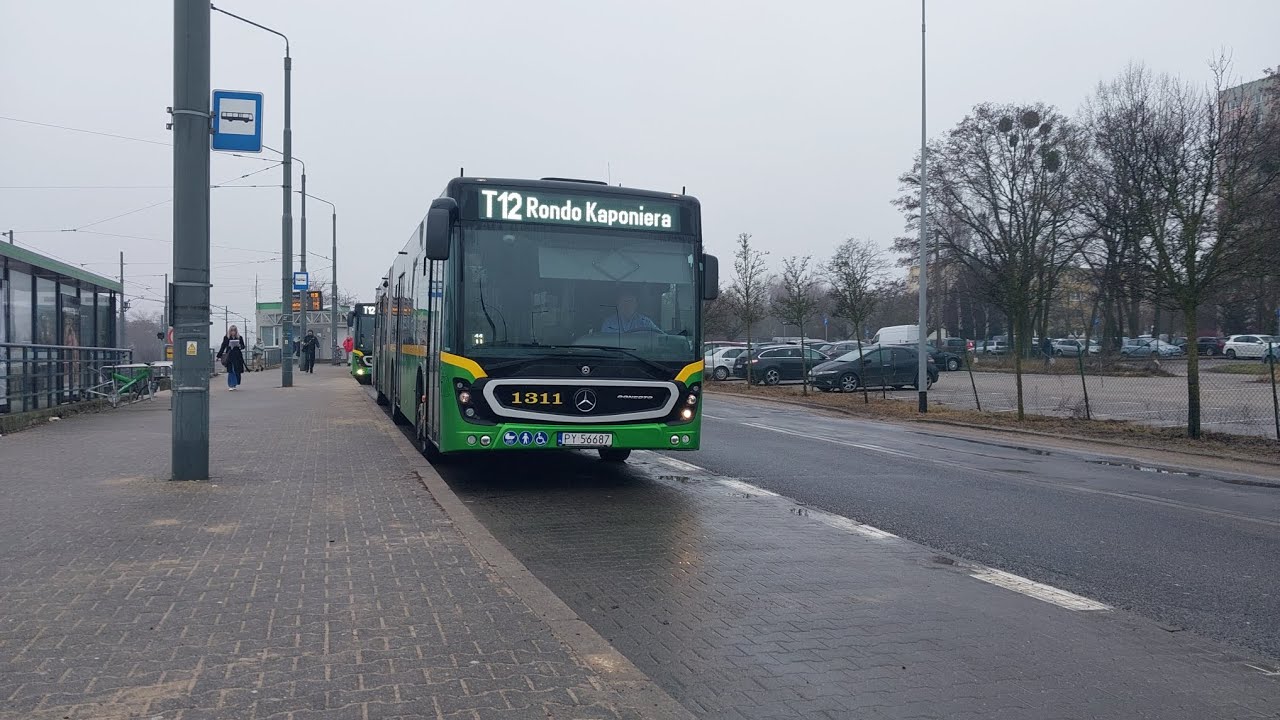 MPK Poznań - Mercedes-Benz Conecto G #1311 kierunek:Rondo Kaponiera(opis)