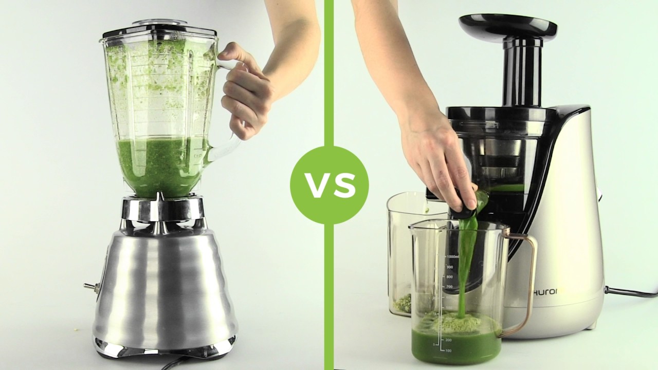 Descubre la diferencia de un extractor de jugos en frío VS licuadora