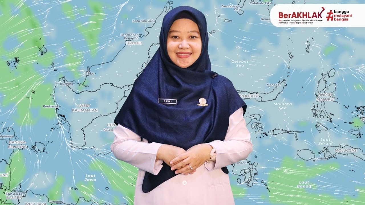 Prakiraan Cuaca Kalimantan Barat Hari Minggu, 05 Oktober 2025