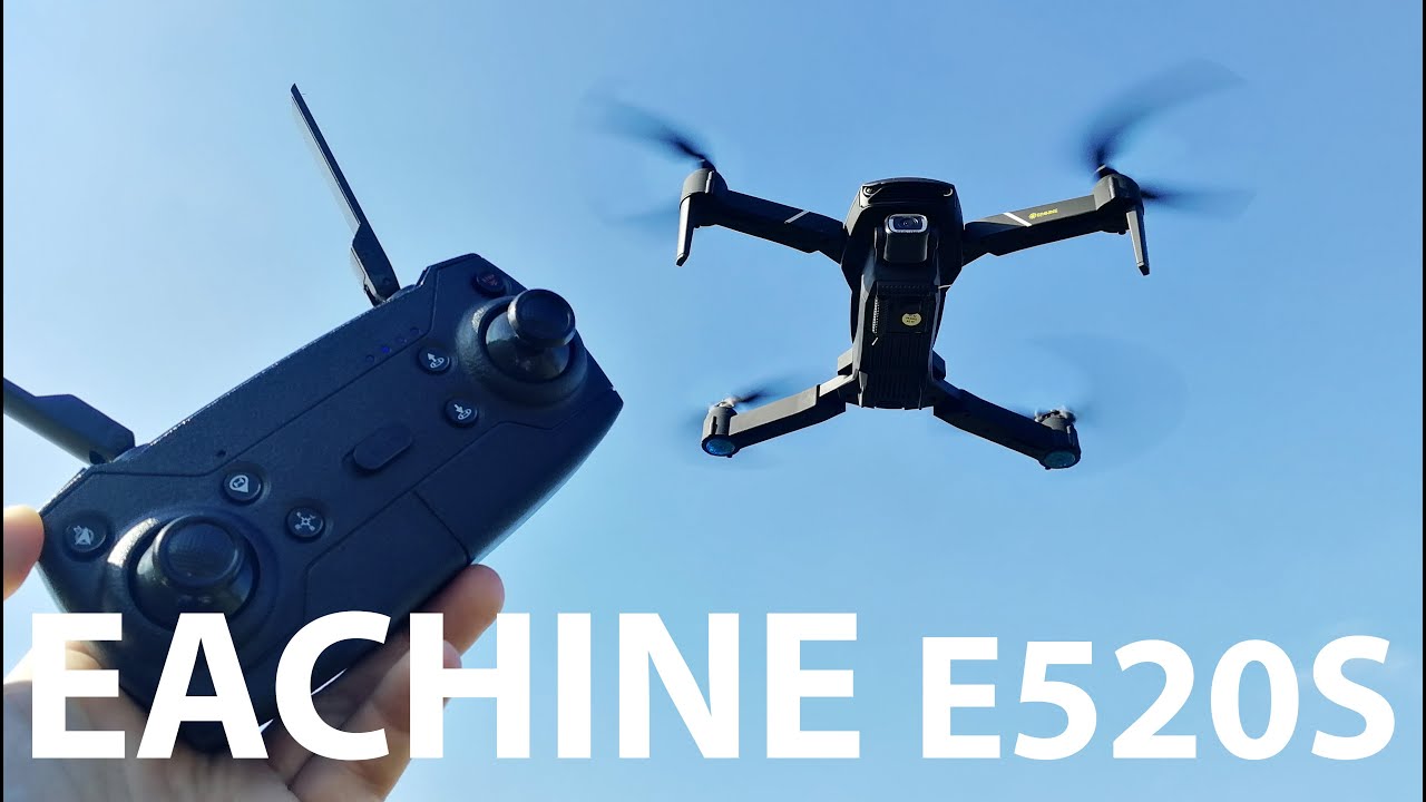 EACHINE E520S ОБЗОР GPS КВАДРОКОПТЕР С 4K КАМЕРОЙ 2019