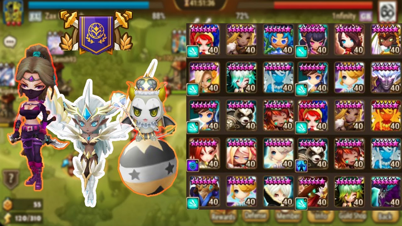 FIRST TIME USING THIS TEAM AND I MESSED IT UP ! (Summoners War)