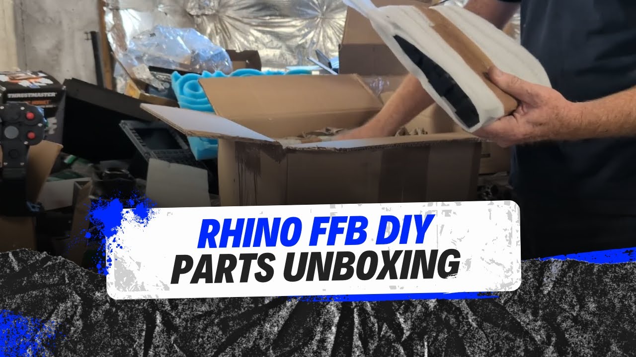 Rhino FFB DIY Parts unboxing