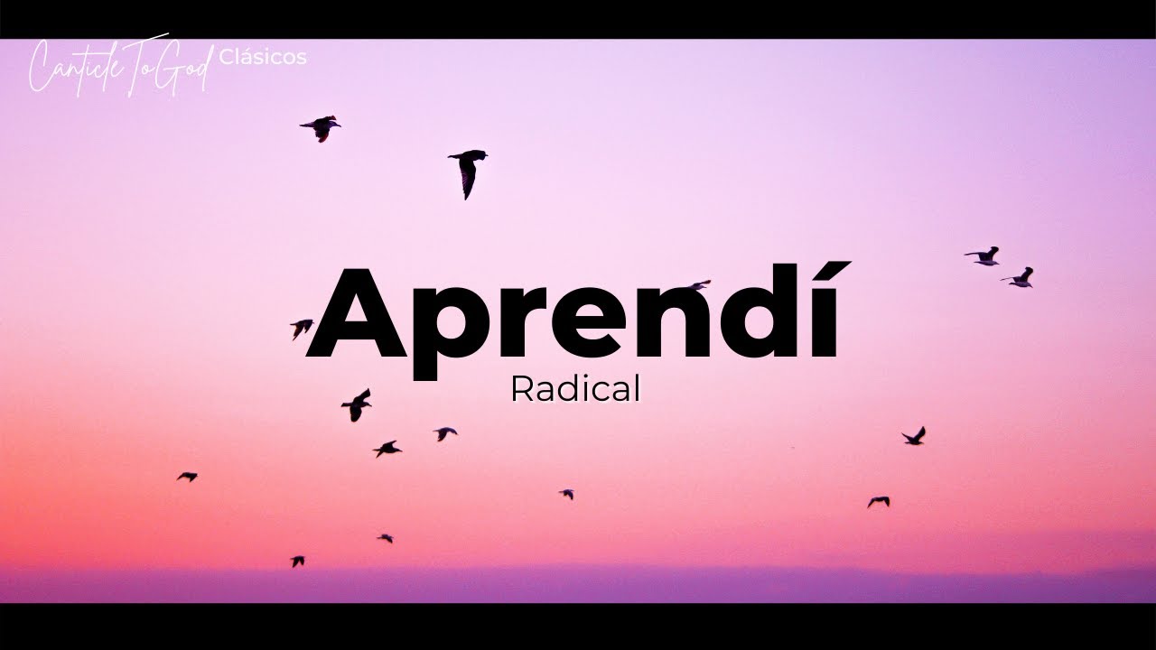 Aprendí | Radical | Lyrics