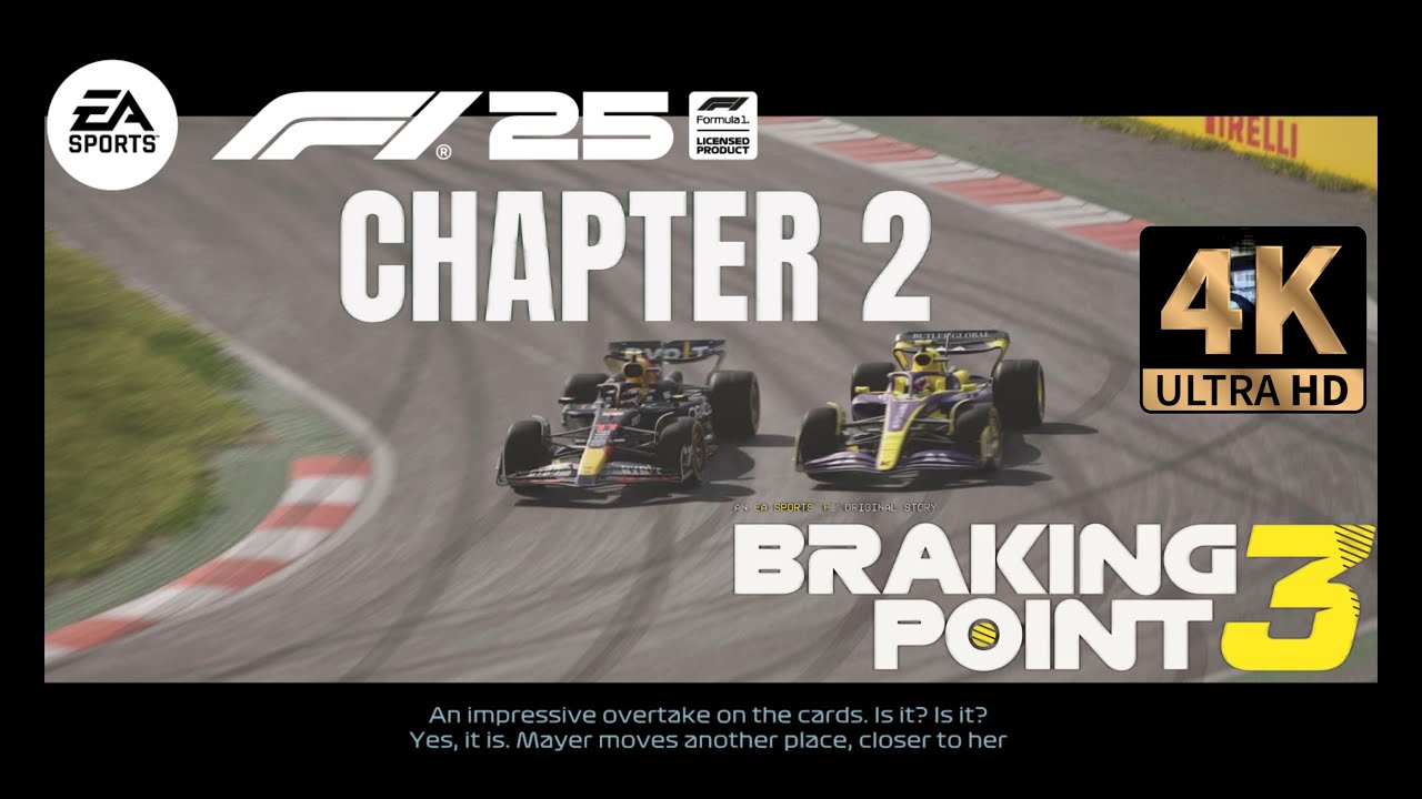 F1 2025 Braking Point 3 Chapter 2 🇮🇩🇬🇧 | Story Mode Gameplay | Logitech G923 #F12025 #F1Game