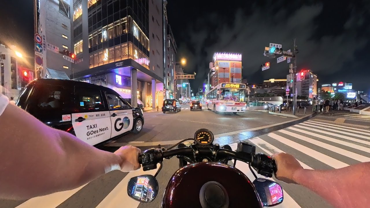 【HARLEY-DAVIDSON SPORTSTER FORTY-EIGHT】福岡県 博多ポートタワー、天神駅前、中洲、博多駅前【ハーレー スポーツスター フォーティエイト 48】